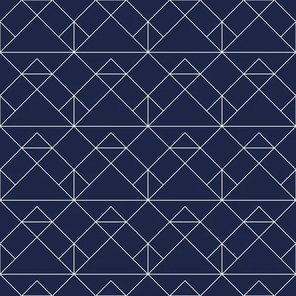 Naadloze geometrische patroon. Geometrische achtergrond met ruit een — Stockvector