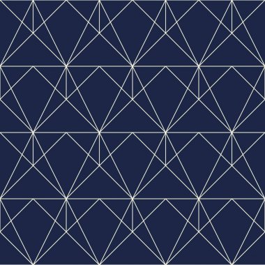 Kesintisiz geometrik desen. Rhombus ile geometrik arka plan bir
