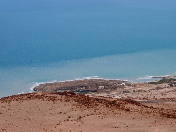 Côte salée de la mer Morte — Photo