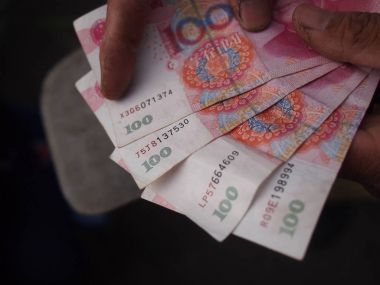 100 Çin Yuan notlar