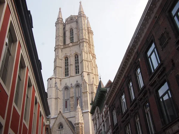 St. Nicholas Church in Ghent — Stock Photo, Image