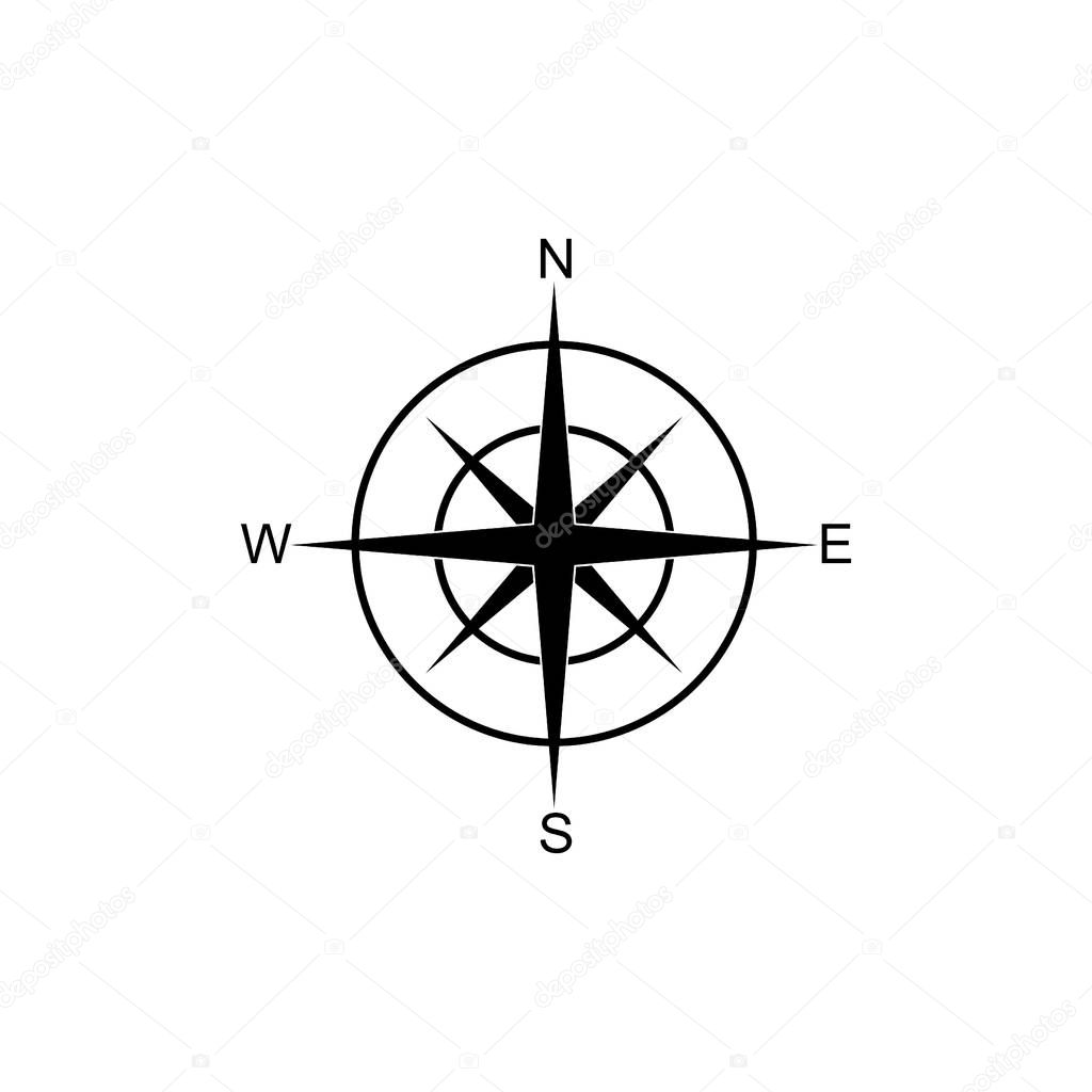 icon compass, navigation, direction