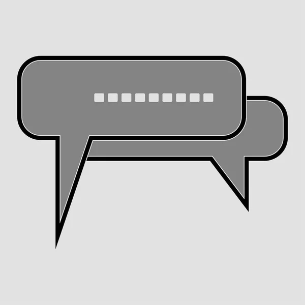 Icona chat talk — Vettoriale Stock