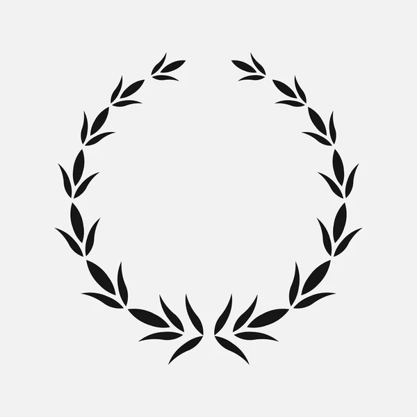 Corona de laurel icono, diseño spotrs — Archivo Imágenes Vectoriales