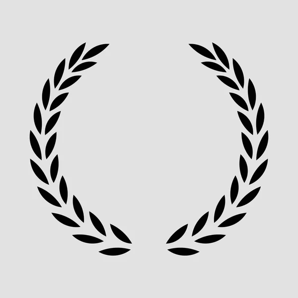 Icon laurel wreath, spotrs design — Stock Vector