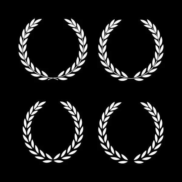 Icon laurel wreath, spotrs design — Stock Vector