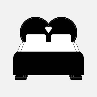 simgesini çift kişilik yatak