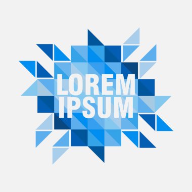 soyut tasarım, yaratıcı kavramı, kübik şekli