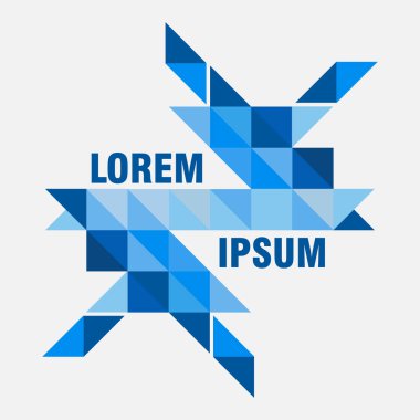 soyut tasarım, yaratıcı kavramı, kübik şekli