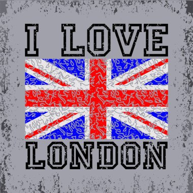 T-shirt Londra, T-gömlek spor, spor tasarım, Londra Moda