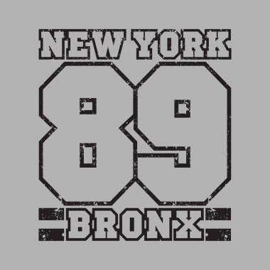 t-shirt New York bronx, takım, en iyi basketbol printin