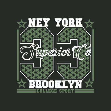 t-shirt, Nyc vintage grafik, özgün spor spor