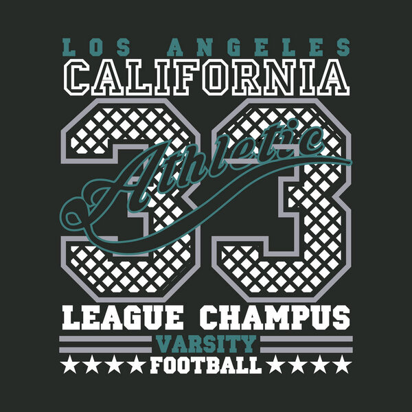 Los Angeles t-shirt, california graphic