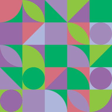 Geometrik soyut arkaplan, poster tasarımı, c cinsinden basit şekiller