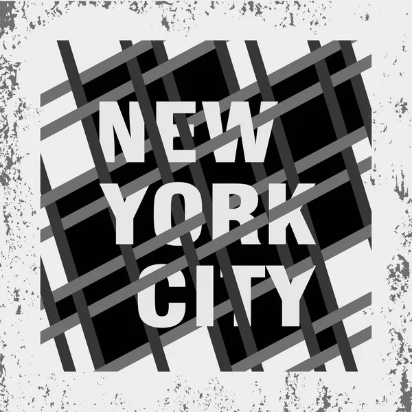ニューヨーク t シャツ ニューヨーク、タイポグラフィ デザイン グラフィック — ストック写真