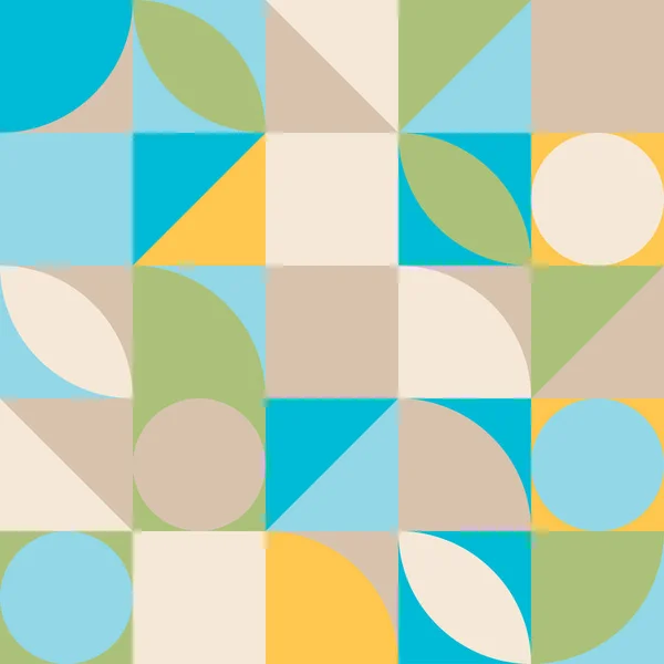 Geometrisk abstrakt bakgrund, affisch design, enkla former i c — Stockfoto