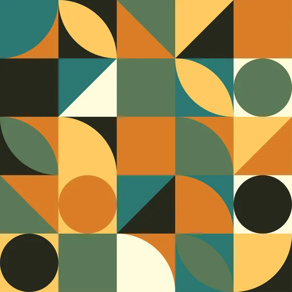 Geometrisk abstrakt bakgrund, affisch design, enkla former i c — Stockfoto