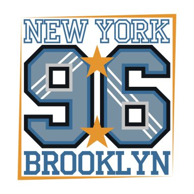 New York tipografi, tasarım grafik, t-shirt baskı adam Nyc, özgün tasarım giyim, grafik tasarım, spor amblemi