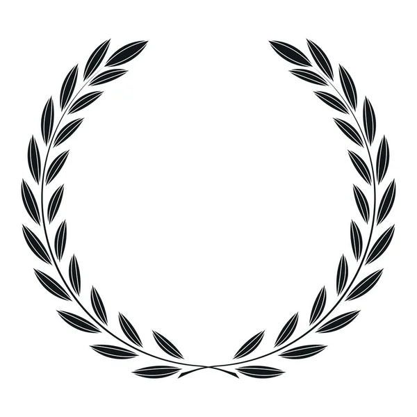 Icon laurel wreath, spotrs design - original illustration — Stock Photo, Image