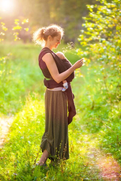 Anne Baby sling Fularlı
