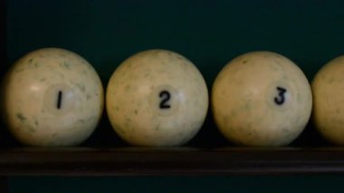 Bilardo topları arka plan