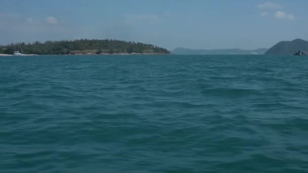 Îles Paysage Avec Mer — Video