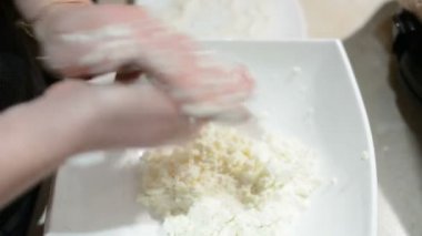 Syrnikov için hamur rulo un