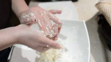 Syrnikov için hamur rulo un