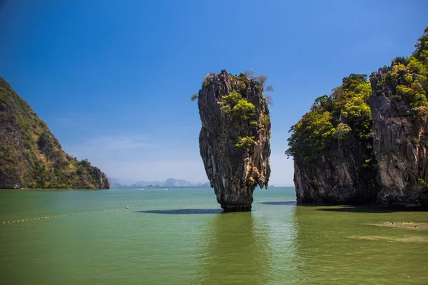 Paisagens Belo Reino Tailândia Mais Puro Mar Adaman Ilhas — Fotografia de Stock