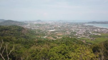 Yukarıdan bak, Phuket, Tayland manzarası