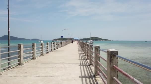 Rawai Köprüsü Nden Phuket Tayland Pürüzsüz Geçiş — Stok video