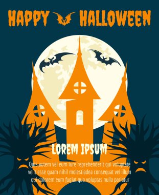 Cadılar Bayramı karanlık Parti Davetiyesi poster