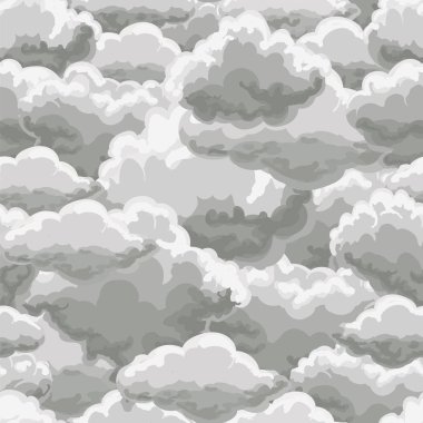 Thunder sky seamless modeli