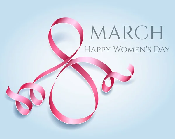 Frauentag 8. März — Stockvektor