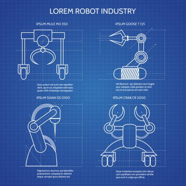 Robot silah blueprint