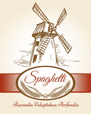 Spagetti makarna ekmek etiket