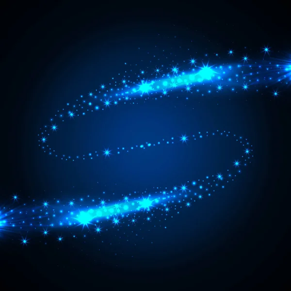 抽象的な青ライト — ストックベクタ