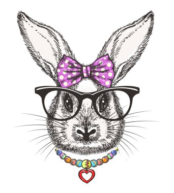 Yay ile tavşan kız moda ve