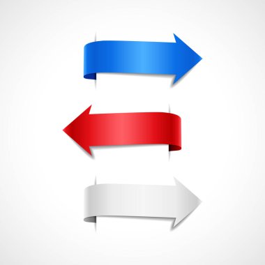 Renkli dekoratif okları kümesi