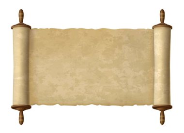 Antik papirüs parşömeni