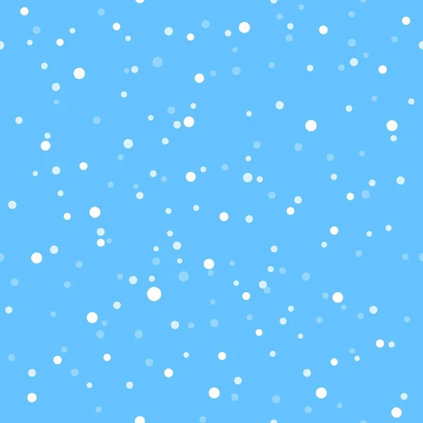 Semplice modello di neve spot — Vettoriale Stock