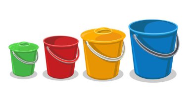 Bahçe plastik kovaları