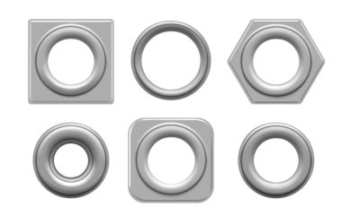 Eyelets and grommets clipart