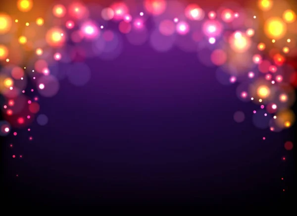 Fond brillant du festival violet — Image vectorielle