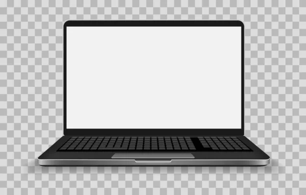 Ноутбук ізольований на білому — стоковий вектор