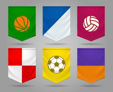 Spor flaması şablonları