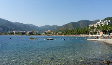 Sabah Marmaris plaj manzarası