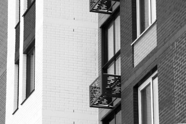 Yeni binanın güzel cephe