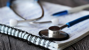 stetoskop doktor ve hastane, tıbbi bakım insanlar için hastaların şifa.