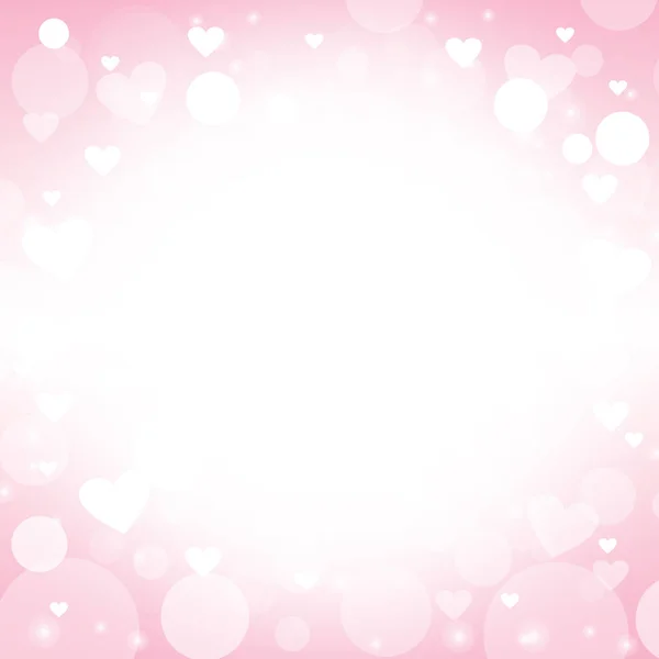 Pink Hearts Background Design Ideas Valentine Day Mother Day Love — Stock Vector